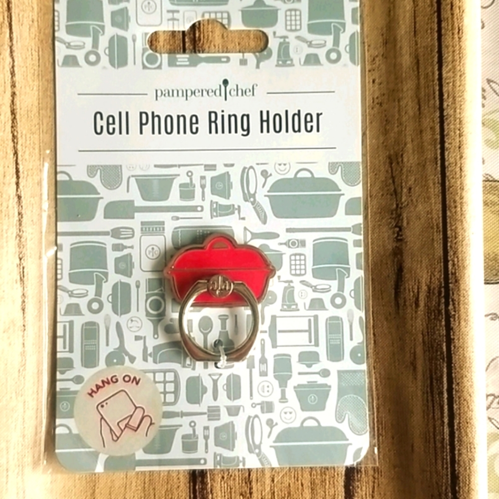 Pampered Chef Exclusive Cellphone Ring Holder